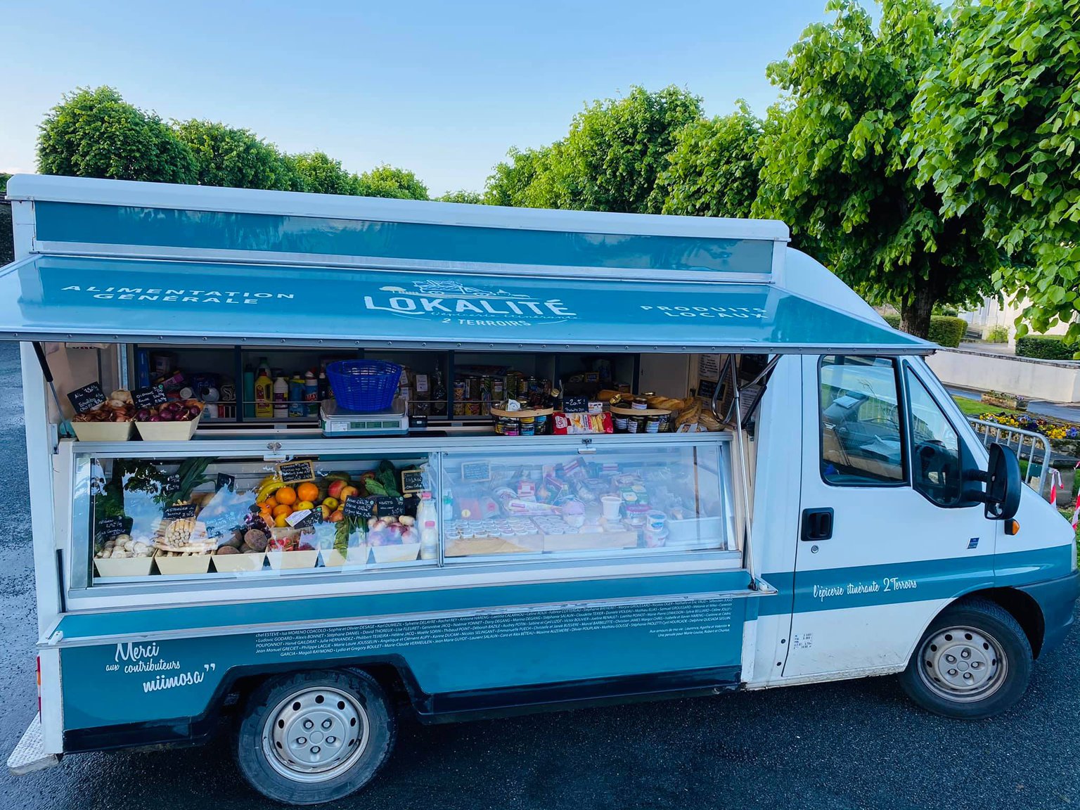 Épicerie itinérante avec LOKALITÉ