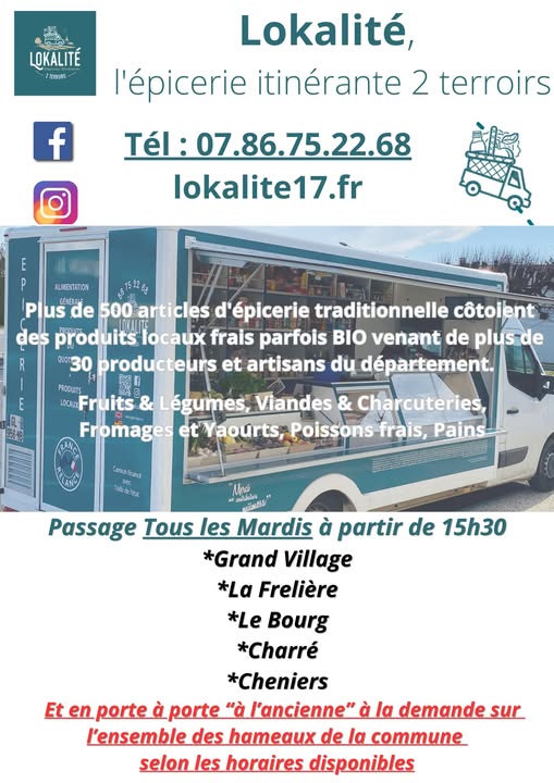 Lokalité - L'épicerie itinérante 2 terroirs