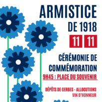 Commémoration de l'Armistice du 11 novembre