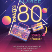 Archingeay - soirée années 80