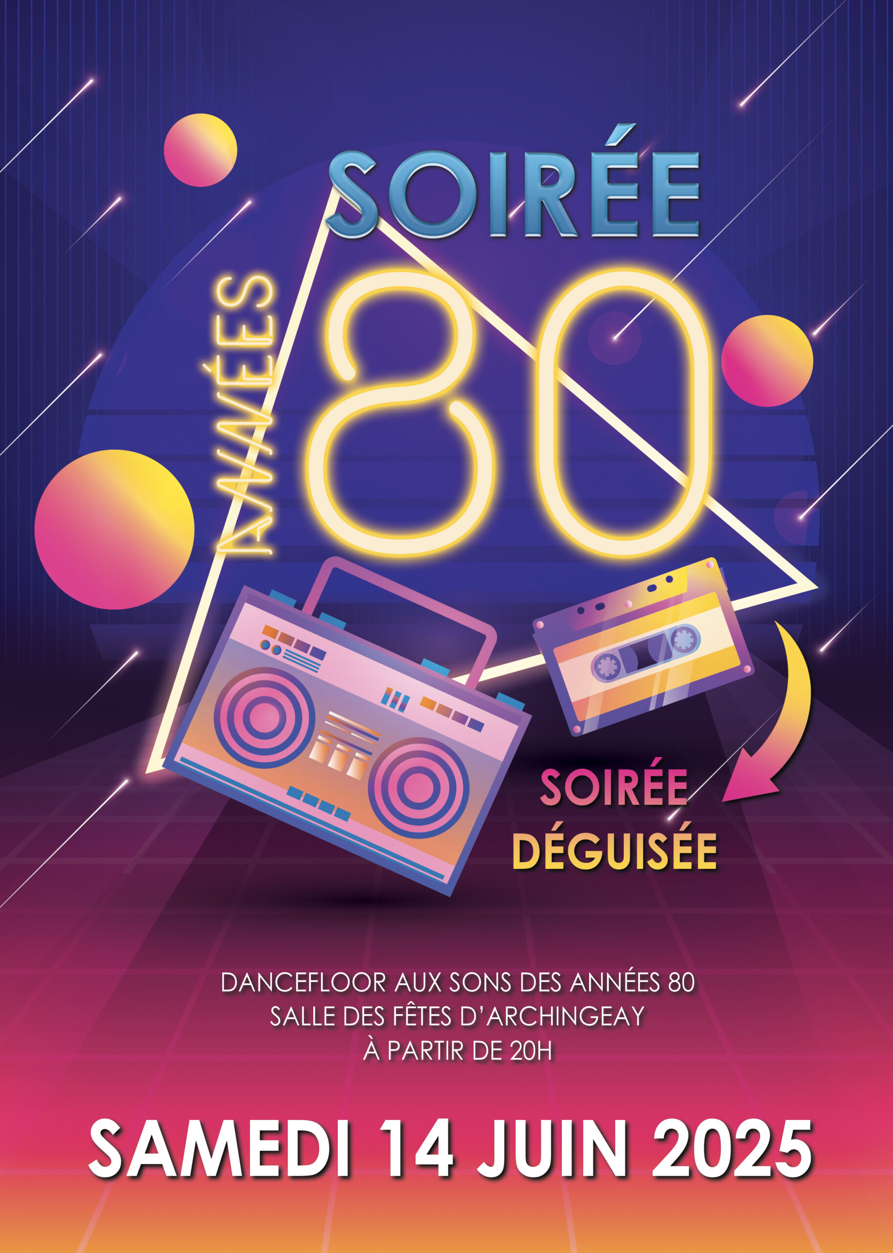 Archingeay - soirée années 80