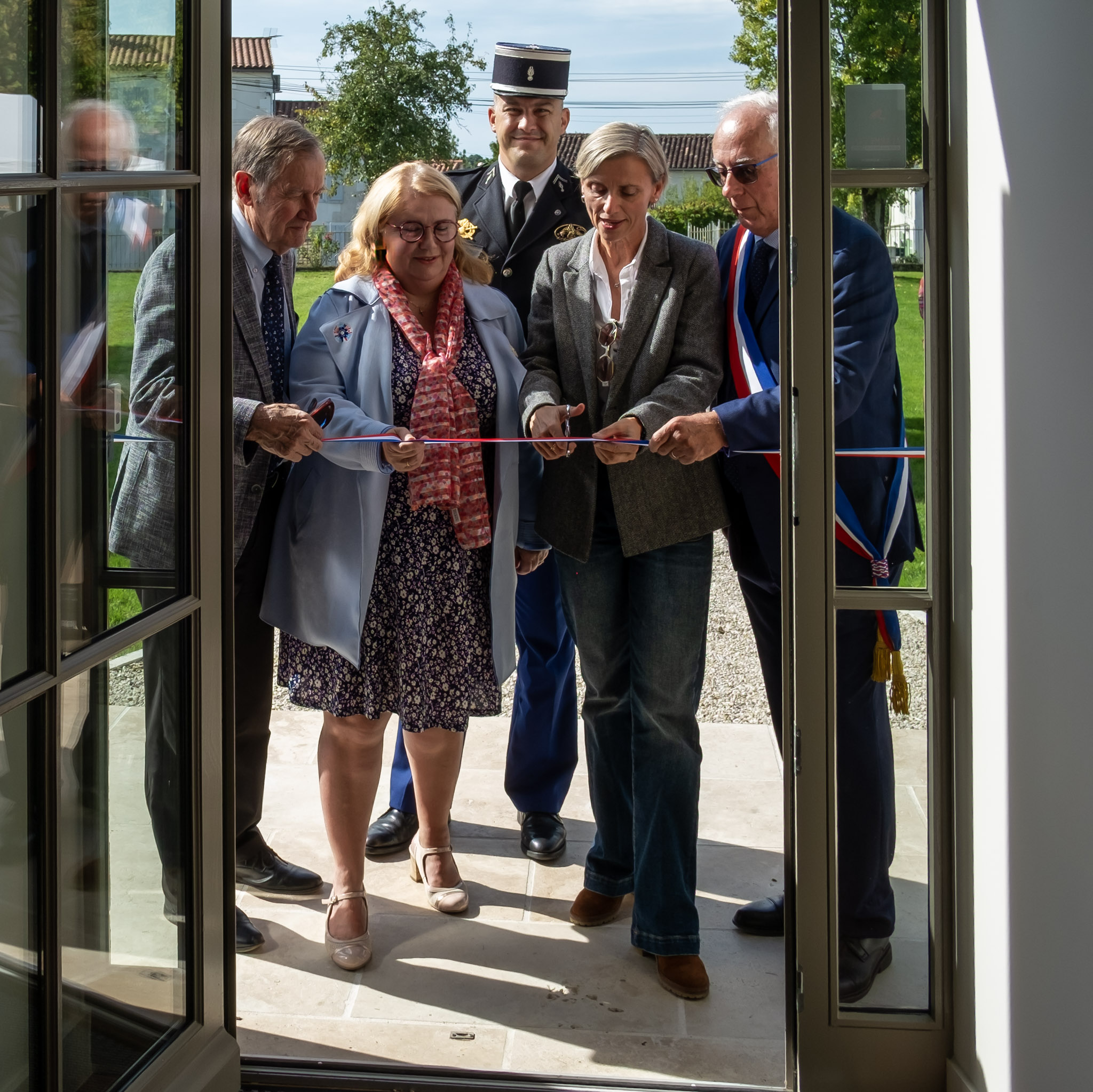 Mairie d'Archingeay - Inauguration de la réhabilitation de la mairie et de l'agence postale communale