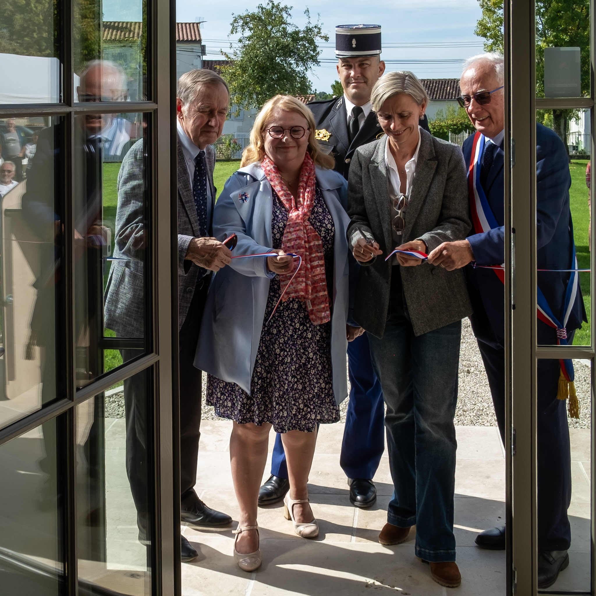 Mairie d'Archingeay - Inauguration de la réhabilitation de la mairie et de l'agence postale communale